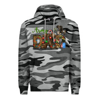 Slate Camo Christmas Army Dad Premium Hoodie - NancyCooperArtShop
