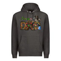 Smoke Christmas Army Dad Premium Hoodie - NancyCooperArtShop