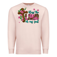 Pale Pink bless the lord oh my soul Premium Sweatshirt - AdoDesignShop