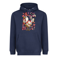 Navy i see you chicken me out Heavyweight Hoodie - RacoonDesign