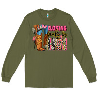Army Green Closing deals in high heels black fashion girl Long Sleeve Tee - RanaPortraitStore