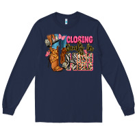 Navy Closing deals in high heels black fashion girl Long Sleeve Tee - RanaPortraitStore