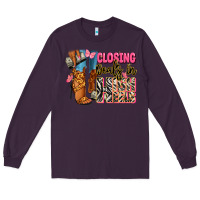 Plum Closing deals in high heels black fashion girl Long Sleeve Tee - RanaPortraitStore