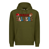 Army Green raising ballers Premium Hoodie - AdoDesignShop