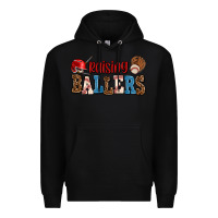 Black raising ballers Premium Hoodie - AdoDesignShop