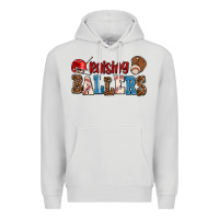Dove Grey raising ballers Premium Hoodie - AdoDesignShop
