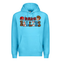 Ocean Blue raising ballers Premium Hoodie - AdoDesignShop