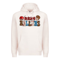 Pale Pink raising ballers Premium Hoodie - AdoDesignShop