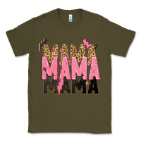 Army Green mama mama mama lightning bold Classic Tee - Zillion Design Studio
