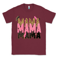 Burgundy mama mama mama lightning bold Classic Tee - Zillion Design Studio