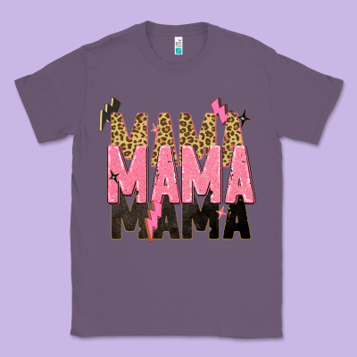 Classic Tee mama mama mama lightning bold