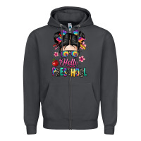 Smoke hello preschool kid Zipper Hoodie - texasbilliewilder
