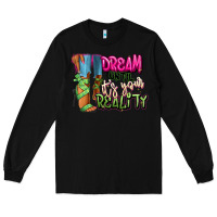 Black Dream until it's your reality heels black fashion Long Sleeve Tee - RanaPortraitStore