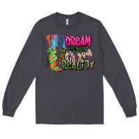 Smoke Dream until it's your reality heels black fashion Long Sleeve Tee - RanaPortraitStore