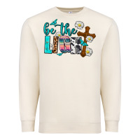 Sandshell be the light Premium Sweatshirt - AdoDesignShop