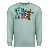 Seafoam be the light Premium Sweatshirt - AdoDesignShop