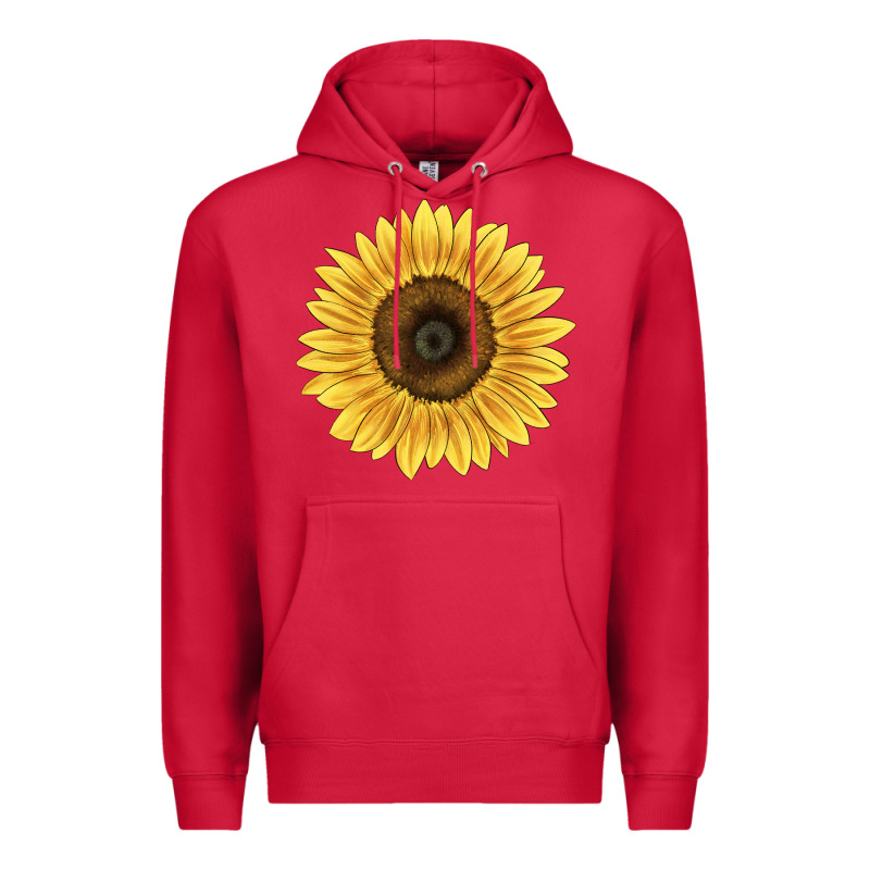 Giganteus Sunflower Premium Hoodie by LillyAllenDesigns | Teevron