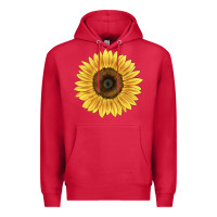 Cardinal giganteus sunflower Premium Hoodie - LillyAllenDesigns