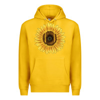 Lemon giganteus sunflower Premium Hoodie - LillyAllenDesigns