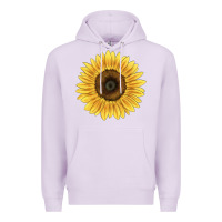 Lilac giganteus sunflower Premium Hoodie - LillyAllenDesigns