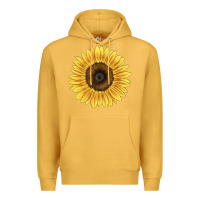 Mustard giganteus sunflower Premium Hoodie - LillyAllenDesigns