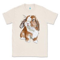 Natural Cute Bunny Classic Tee - RanaPortraitStore