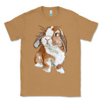 Toasted Coconut Cute Bunny Classic Tee - RanaPortraitStore