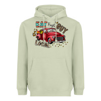 Matcha eat fresh buy local Heavyweight Hoodie - CowhideDigitalArt