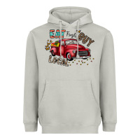 Moon Dust eat fresh buy local Heavyweight Hoodie - CowhideDigitalArt