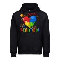 Black different is beautiful autism Urban Hoodie - MaliasSmallBusiness