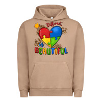 Pigment Burro different is beautiful autism Urban Hoodie - MaliasSmallBusiness