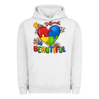 Pigment Lunar Rock different is beautiful autism Urban Hoodie - MaliasSmallBusiness