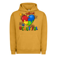 Pigment Peanut Butter different is beautiful autism Urban Hoodie - MaliasSmallBusiness