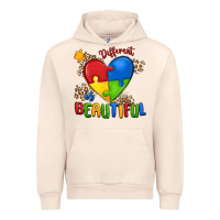 Sandshell different is beautiful autism Urban Hoodie - MaliasSmallBusiness