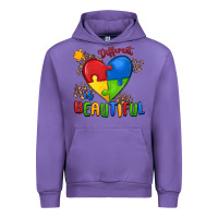 Tulip different is beautiful autism Urban Hoodie - MaliasSmallBusiness