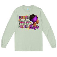 Matcha Faith it does not make things easy Long Sleeve Tee - RanaPortraitStore