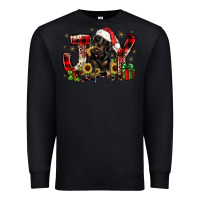 Black christmas joy dachshund Premium Sweatshirt - JahusDesignShop