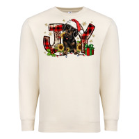 Sandshell christmas joy dachshund Premium Sweatshirt - JahusDesignShop