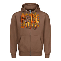 Chestnut fall vibes Zipper Hoodie - Zillion Design Studio