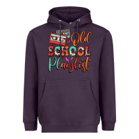 Plum old school playlist cassette Heavyweight Hoodie - FaDigitalArtStudio