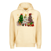Pina Colada Cake Christmas trees Premium Hoodie - NancyCooperArtShop