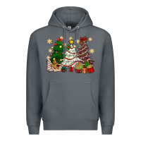 Rock Cake Christmas trees Premium Hoodie - NancyCooperArtShop