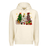Tofu Cake Christmas trees Premium Hoodie - NancyCooperArtShop