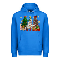 True Royal Cake Christmas trees Premium Hoodie - NancyCooperArtShop
