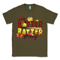 Army Green hey batter batter swing softball Classic Tee - Zillion Design Studio