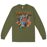 Army Green Football life afro girl sneakers Long Sleeve Tee - RanaPortraitStore
