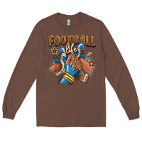 Chestnut Football life afro girl sneakers Long Sleeve Tee - RanaPortraitStore