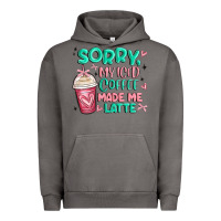 Pigment Tornado sorry my iced coffee made me latte Urban Hoodie - MaliasSmallBusiness