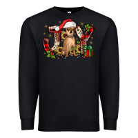 Black Christmas joy chihuahua Premium Sweatshirt - JahusDesignShop