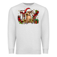 Oatmeal Heather Christmas joy chihuahua Premium Sweatshirt - JahusDesignShop